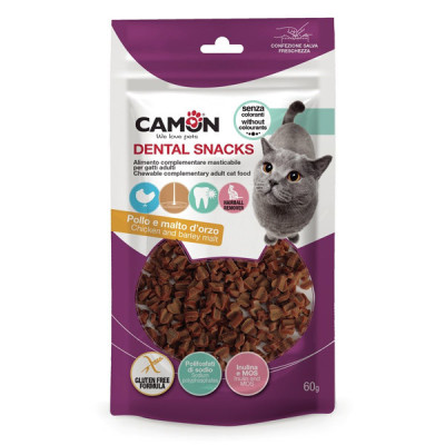 Dental Snacks Hairball Cat - kura a jačmený slad  60g