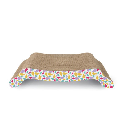 Škrábadlo z vlnitej lepenky pre mačky