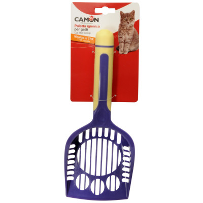 Farebná plastová naberačka na toaletu s rukoväťou z TPR