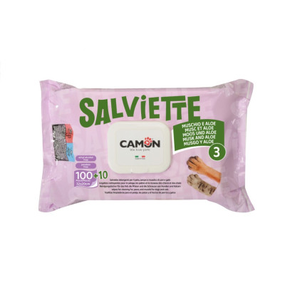 Čistiace obrúsky s pižmom a aloe vera 110 ks