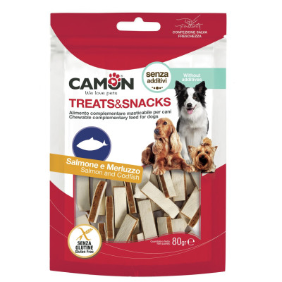 Treats&Snacks - sendvič z lososa a tresky 80g