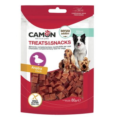 Treats&Snacks - kačacie kocky s treskou 80g