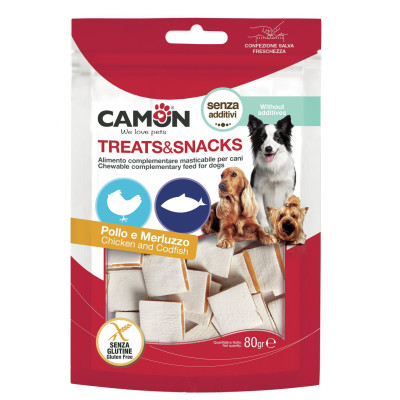 Treats&Snacks - sendvič z kuraciny a tresky 80g