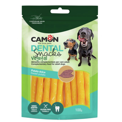 Dental Snack Dog - batátové trubičky 100g