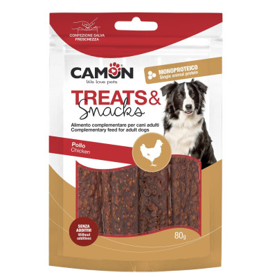 Treats&Snacks Dog - kuracie pásiky 80g