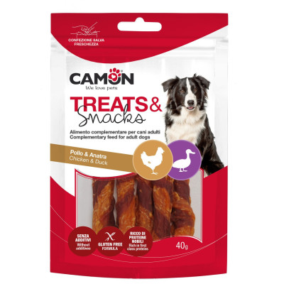 Treats&Snacks Dog - kuracie a kačacie vrkoče 40g