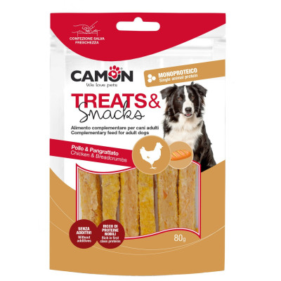 Treats&Snacks Dog - kuracie prúžky 80g