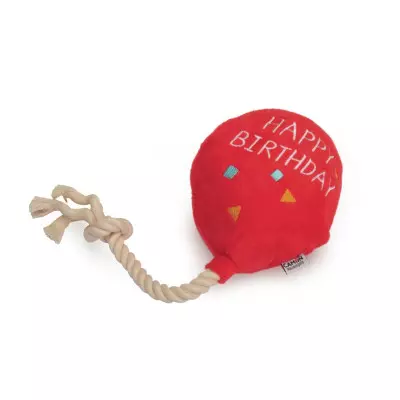 Happy Birthday balónik s lanovou vložkou a pískadlom