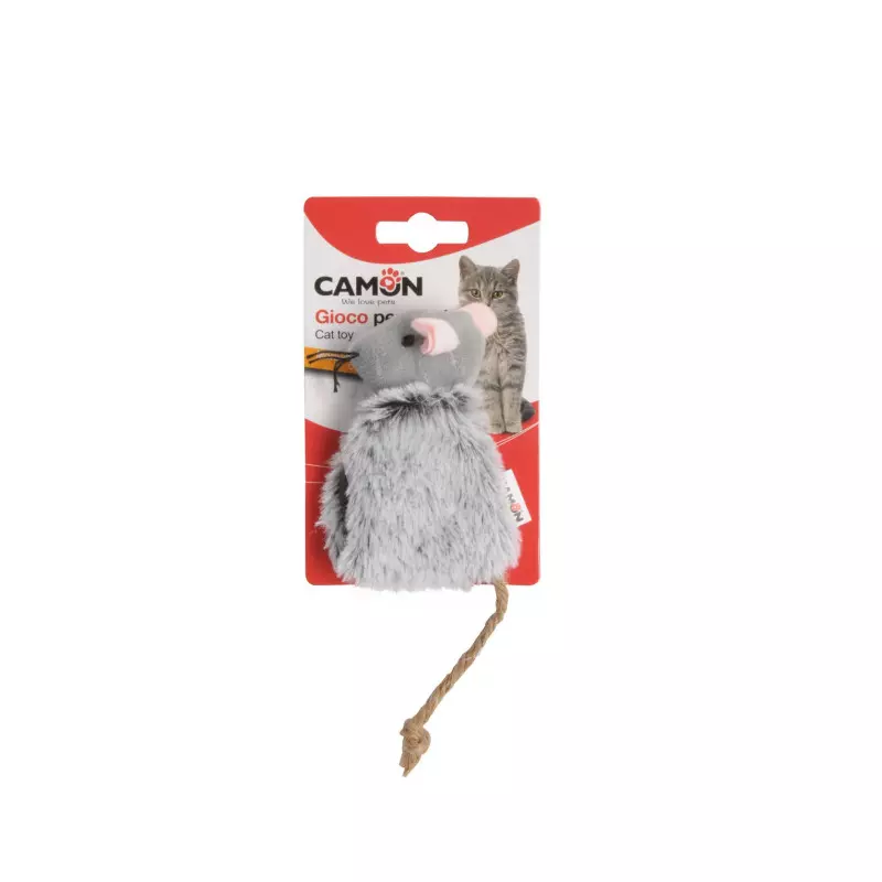 Hračka pre mačku - myš s vreckom na mačaciu trávu Catnip