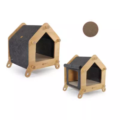 Cabin Cat House - modulárny domček